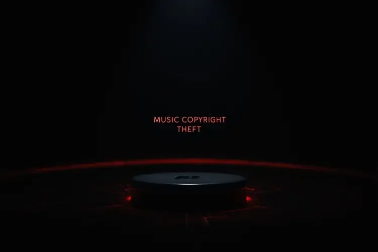 音乐版权乱象：某平台盗用原创歌曲证据链完整 - 91吃瓜事件黑料吃瓜实锤配图